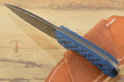 Guardian 3 - Black/Blue G10, Nimbus Blade, Saber Grind - M390 -Optimal Knives Store 96206 3 x