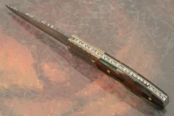 Model 2 Backlock With Pen Shell And Blacklip Mother Of Pearl -Optimal Knives Store 96293 4 x