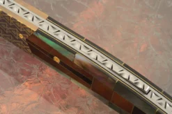 Model 2 Backlock With Pen Shell And Blacklip Mother Of Pearl -Optimal Knives Store 96293 5 x