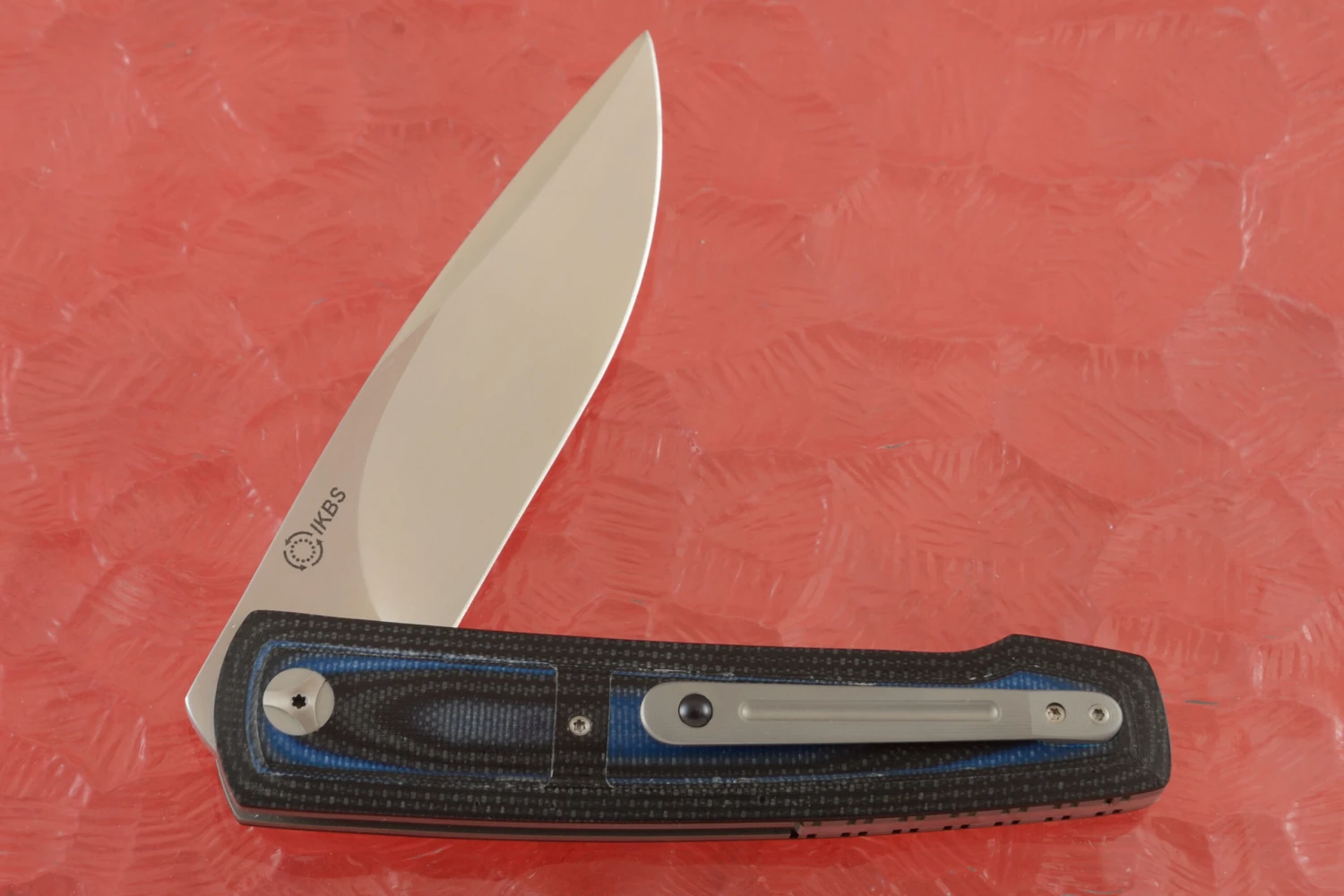 LL07 Flipper With Blue/Black G-10 (IKBS) 4 LL07 Flipper With Blue/Black G-10 (IKBS) - Image 4