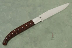 Basque Yatagan With Amourette (Snakewood) -Optimal Knives Store 97508 5 x