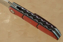 L36S Flipper With Black And Red G-10 (Ceramic IKBS) -Optimal Knives Store 98034 4 x