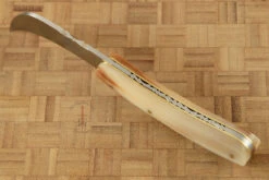 Folding Mushroom Knife, Horn Tip -Optimal Knives Store 98113 3 x