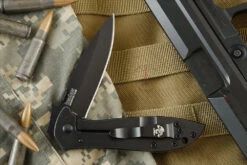 Kershaw CQC-4K With Tan G10 (6054BRNBLK) -Optimal Knives Store 98164 4 x