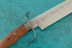 Hamon S-Guard Bowie With Lace Sheoak 10 Hamon S-Guard Bowie With Lace Sheoak -Optimal Knives Store 98417 5 x