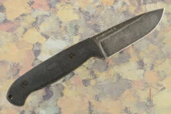 Guardian 4.5 - 3D Black Micarta, Nimbus Blade, Sabre Grind - CPM-3V -Optimal Knives Store 98881 4 x