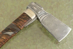 Nordic Damascus Axe With Curly Birch -Optimal Knives Store 99184 3 x