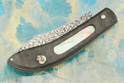 Skull Slipjoint Folder -Optimal Knives Store 99812 4 x